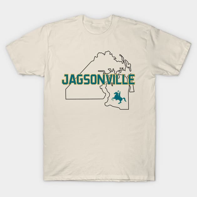 JAGSONVILLE T-Shirt by jkort13